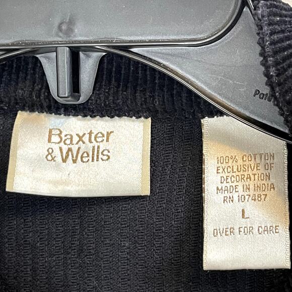 Womens Embroidered Corduroy Christmas Vest | Cardinals Stars | Size Large - Picture 3 of 4